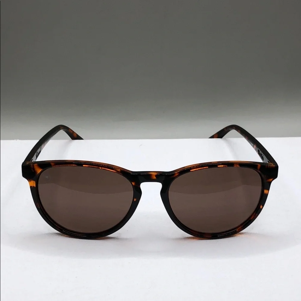 Knockaround Mai Tais Glossy Tortoise Shell / Amber  Polarized Sunglasses UNISEX